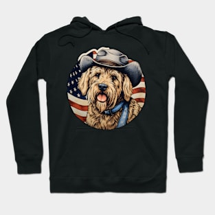 Patriotic Soft-coated Wheaten Terrier Hoodie